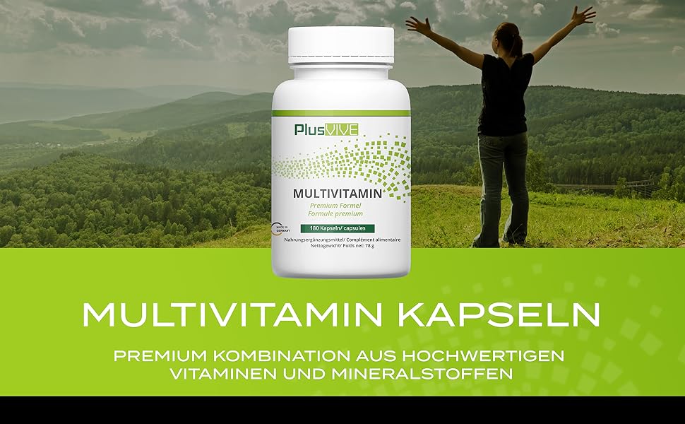 Für eine normale Funktion des Immunsystems Multivitamin Kapseln