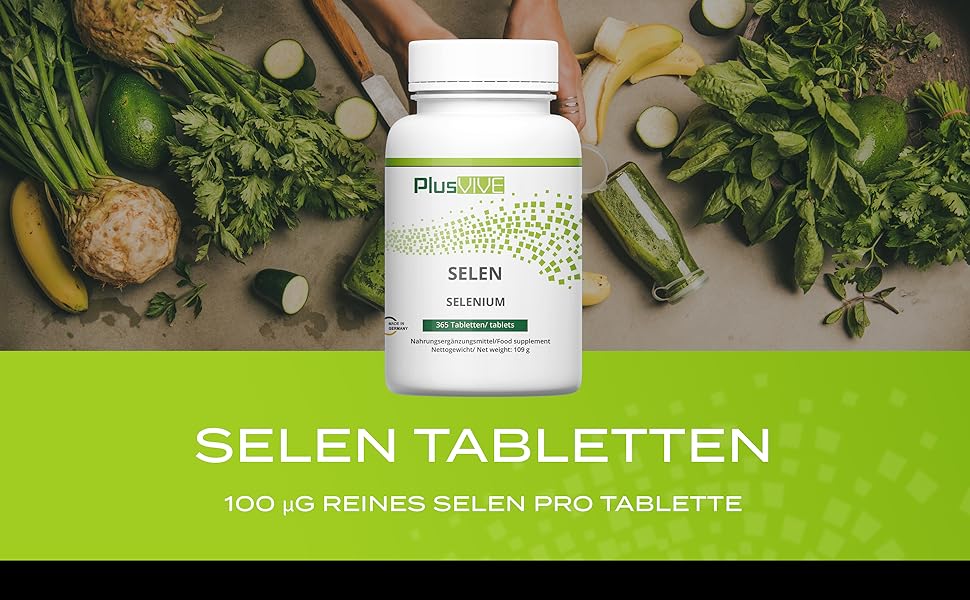 Für Immunsystems und Schilddrüse Selen Tabletten